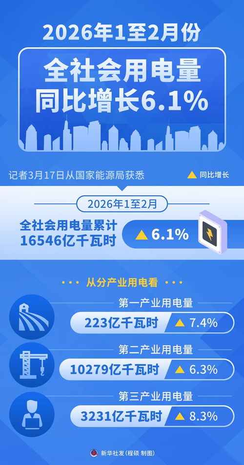 2026年初用电量稳健增长 社会经济咨询服务需求驱动下的新动能
